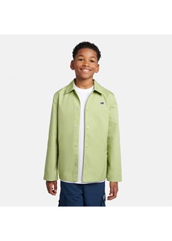 Kurtka dziecięca New Balance LAKB0140EEN – zielona ze sklepu New Balance Poland w kategorii Kurtki chłopięce - zdjęcie 185753657
