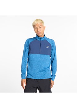Bluza męska New Balance MT43204HEB – niebieska ze sklepu New Balance Poland w kategorii Bluzy męskie - zdjęcie 185753659