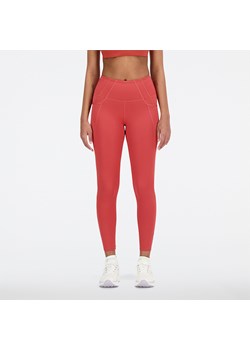 Legginsy damskie New Balance WP21112ASU – czerwone ze sklepu New Balance Poland w kategorii Spodnie damskie - zdjęcie 185753666