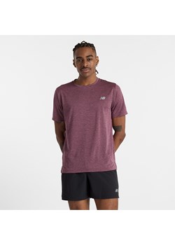 Koszulka męska New Balance MT41253FDP – fioletowa ze sklepu New Balance Poland w kategorii T-shirty męskie - zdjęcie 185753668