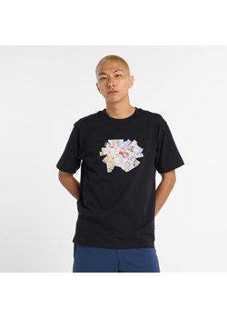Koszulka męska New Balance MT53905BK – czarna ze sklepu New Balance Poland w kategorii T-shirty męskie - zdjęcie 185753716