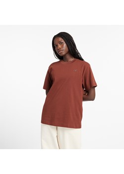 Koszulka damska New Balance WT41501ROK – brązowa ze sklepu New Balance Poland w kategorii Bluzki damskie - zdjęcie 185753925