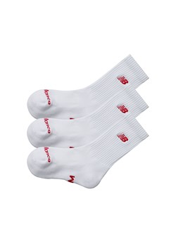 Skarpety dziecięce New Balance LAS51103WT – białe ze sklepu New Balance Poland w kategorii Skarpetki dziecięce - zdjęcie 185753948