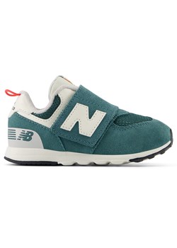 Buty niemowlęce New Balance NW574VPG – zielone ze sklepu New Balance Poland w kategorii Buty sportowe dziecięce - zdjęcie 185753988