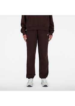Spodnie damskie New Balance WP33513KCF – brązowe ze sklepu New Balance Poland w kategorii Spodnie damskie - zdjęcie 185754006