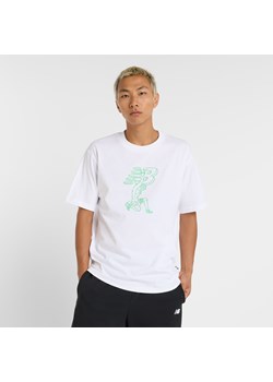 Koszulka męska New Balance MT51978WT – biała ze sklepu New Balance Poland w kategorii T-shirty męskie - zdjęcie 185754015