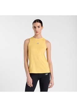 Koszulka damska New Balance WT51252CEE – żółta ze sklepu New Balance Poland w kategorii Bluzki damskie - zdjęcie 185754136