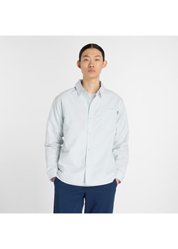 Koszula męska New Balance MT53523FRL – niebieska ze sklepu New Balance Poland w kategorii Koszule męskie - zdjęcie 185754137