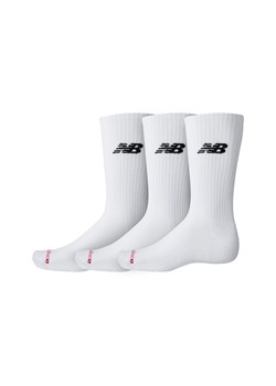 Skarpety New Balance LAS51293WT – białe ze sklepu New Balance Poland w kategorii Skarpetki męskie - zdjęcie 185754167