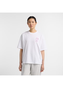 Koszulka damska New Balance WT51940WT – biała ze sklepu New Balance Poland w kategorii Bluzki damskie - zdjęcie 185754188