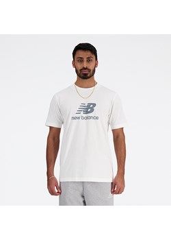 Koszulka męska New Balance MT41502WT – biała ze sklepu New Balance Poland w kategorii T-shirty męskie - zdjęcie 185754195