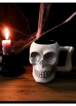 Sinsay - Kubek z motywem halloweenowym - biały ze sklepu Sinsay w kategorii Dom - zdjęcie 185754818