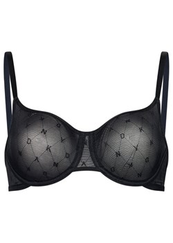 DKNY Biustonosz z fiszbiną DK4039 Czarny ze sklepu MODIVO w kategorii Biustonosze - zdjęcie 185757489
