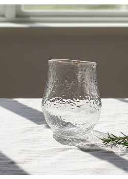 Sinsay - Szklany wazon o nieregularnym kształcie - clear ze sklepu Sinsay w kategorii Dom - zdjęcie 185758986