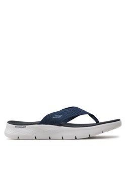 Japonki Skechers Go Walk Flex Sandal-Splendor 141404/NVY Granatowy ze sklepu eobuwie.pl w kategorii Klapki damskie - zdjęcie 185760059