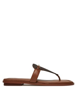 Japonki MICHAEL Michael Kors Lena 40R5LEFS2B Brązowy - id: 0000305217639 - marki Michael Michael Kors - 185760089 Japonki MICHAEL Michael Kors Lena 40R5LEFS2B Brązowy ze sklepu eobuwie.pl w kategorii Klapki damskie - zdjęcie 185760089