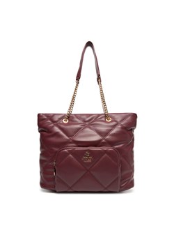 Torebka Beverly Hills Polo Club CEO-BHPC-C-010-08 Bordowy ze sklepu eobuwie.pl w kategorii Torby Shopper bag - zdjęcie 185760096