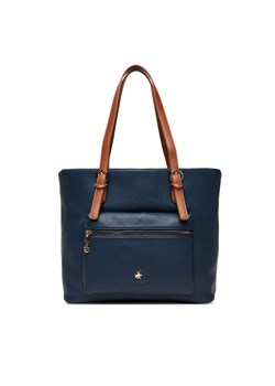 Torebka Beverly Hills Polo Club CEO-BHPC-C-001-08 Granatowy ze sklepu eobuwie.pl w kategorii Torby Shopper bag - zdjęcie 185760147