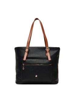 Torebka Beverly Hills Polo Club CEO-BHPC-C-001-08 Czarny ze sklepu eobuwie.pl w kategorii Torby Shopper bag - zdjęcie 185760188