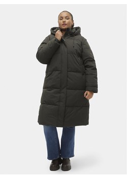 Vero Moda Curve Płaszcz zimowy 10301538 Zielony Regular Fit ze sklepu MODIVO w kategorii Kurtki damskie - zdjęcie 185761138
