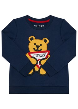 Guess Bluza N0BQ09 K97E0 Granatowy Regular Fit ze sklepu MODIVO w kategorii Bluzy chłopięce - zdjęcie 185761139