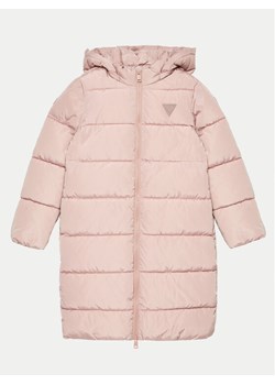Guess Płaszcz zimowy J4BL27 WB240 Różowy Regular Fit ze sklepu MODIVO w kategorii Kurtki dziewczęce - zdjęcie 185761217