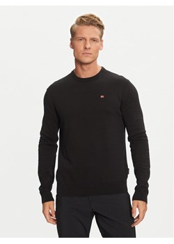 Napapijri Sweter Droz NP0A4I2G Czarny Regular Fit ze sklepu MODIVO w kategorii Swetry męskie - zdjęcie 185761248