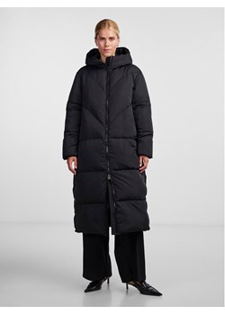 YAS Płaszcz zimowy 26030707 Czarny Regular Fit ze sklepu MODIVO w kategorii Płaszcze damskie - zdjęcie 185761327