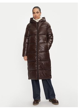 Frieda & Freddies Płaszcz zimowy 3802 Brązowy Regular Fit ze sklepu MODIVO w kategorii Kurtki damskie - zdjęcie 185761416