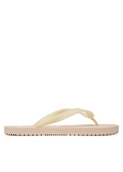 Calvin Klein Jeans Japonki Beach Sandal Transparent Tpu YW0YW01829 Różowy ze sklepu MODIVO w kategorii Klapki damskie - zdjęcie 185761568