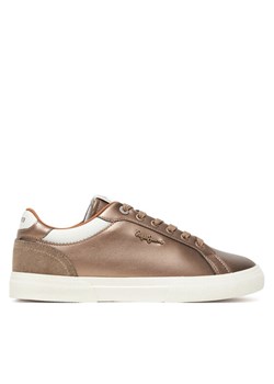 Pepe Jeans Sneakersy Kenton Glam W PLS300005 Złoty ze sklepu MODIVO w kategorii Buty sportowe damskie - zdjęcie 185761708