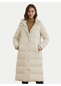 LAUREN RALPH LAUREN Płaszcz zimowy 297957512002 Écru Regular Fit ze sklepu MODIVO w kategorii Kurtki damskie - zdjęcie 185761765