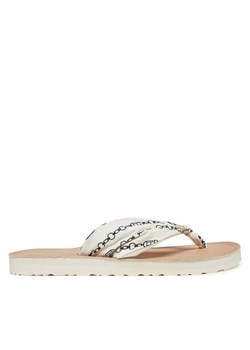 Tommy Hilfiger Japonki Th Chain Print Elevated Sandal FW0FW08519 Biały ze sklepu MODIVO w kategorii Klapki damskie - zdjęcie 185761787