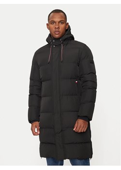 Hechter Paris Płaszcz zimowy 45018 142213 Czarny Regular Fit ze sklepu MODIVO w kategorii Płaszcze męskie - zdjęcie 185761829