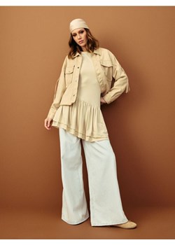 Sinsay - Jeansy wide leg high waist - niebieski ze sklepu Sinsay w kategorii Jeansy damskie - zdjęcie 185765869