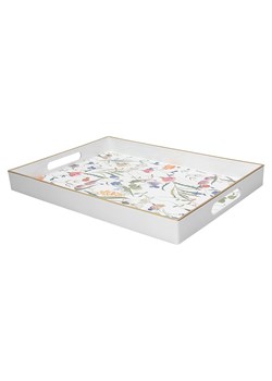 Andrea Fontebasso 1760 Taca &quot;Flora&quot; w kolorze białym ze wzorem - 25 x 35 cm ze sklepu Limango Polska w kategorii Misy i tace dekoracyjne - zdjęcie 185766388