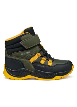 Geox Botki zimowe &quot;Sentiero&quot; w kolorze khaki ze sklepu Limango Polska w kategorii Buty zimowe dziecięce - zdjęcie 185766617