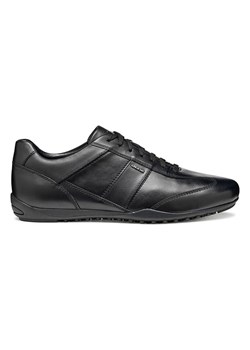 Geox Skórzane sneakersy &quot;Wells&quot; w kolorze czarnym ze sklepu Limango Polska w kategorii Buty sportowe męskie - zdjęcie 185766799