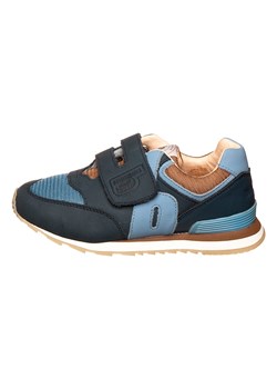 bisgaard Skórzane sneakersy w kolorze granatowo-błękitnym ze sklepu Limango Polska w kategorii Buty sportowe dziecięce - zdjęcie 185767127