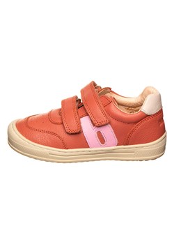 bisgaard Skórzane sneakersy w kolorze koralowym ze sklepu Limango Polska w kategorii Buty sportowe dziecięce - zdjęcie 185767157
