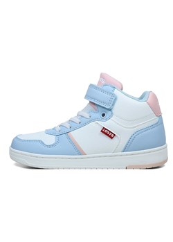 Levi´s Sneakersy &quot;Kick Mid&quot; w kolorze biało-błękitnym ze sklepu Limango Polska w kategorii Buty sportowe dziecięce - zdjęcie 185767317