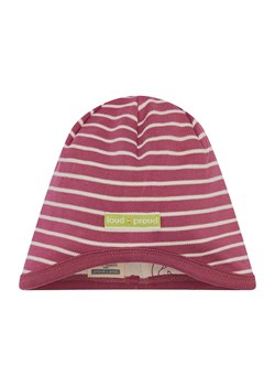 loud + proud Dwustronna czapka beanie w kolorze czerwono-kremowym ze sklepu Limango Polska w kategorii Czapki dziecięce - zdjęcie 185767836
