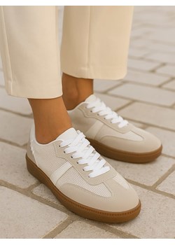 Bellucci Sneakersy w kolorze beżowo-białym ze sklepu Limango Polska w kategorii Trampki damskie - zdjęcie 185768068