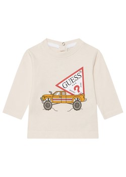 Guess Bluzka I5BI01 I3Z14 Biały Regular Fit ze sklepu MODIVO w kategorii Kaftaniki i bluzki - zdjęcie 185768307