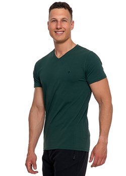 Koszulka t-shirt Moraj OTS1500-004 khaki ze sklepu kontri.pl w kategorii T-shirty męskie - zdjęcie 185768966