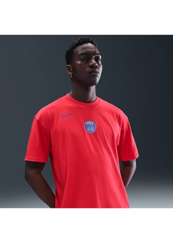 Męski T-shirt piłkarski Nike Total 90 Paris Saint-Germain - Czerwony ze sklepu Nike poland w kategorii T-shirty męskie - zdjęcie 185770268