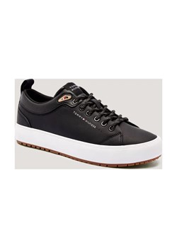 Tommy Hilfiger Sneakersy VULC | z dodatkiem skóry ze sklepu Gomez Fashion Store w kategorii Buty sportowe męskie - zdjęcie 185770725