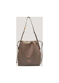 Pinko Skórzany worek SLOUCHY CLASSIC ze sklepu Gomez Fashion Store w kategorii Torebki worki - zdjęcie 185770769
