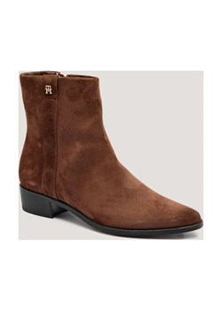 Tommy Hilfiger Skórzane botki ze sklepu Gomez Fashion Store w kategorii Botki - zdjęcie 185770946