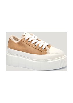 INUIKII Skórzane sneakersy MATILDA CURLY | shearling ze sklepu Gomez Fashion Store w kategorii Buty sportowe damskie - zdjęcie 185770958